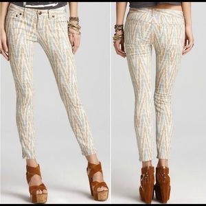 Free People Native Ikat Skinnies